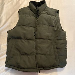 Dark green vest good condition